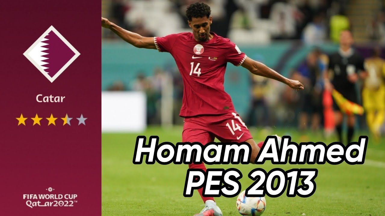 Homam Ahmed (Al-Gharafa - Qatar) Pes 2013 face and stats.