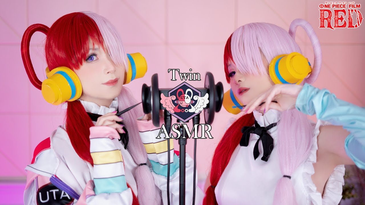 ASMR MAKO | Twin Uta One Piece Flim Red🎼 Ears Picking,Cleaning,Whisper👂🏻 อุตะสองขั้วแคะหูให้คุณ