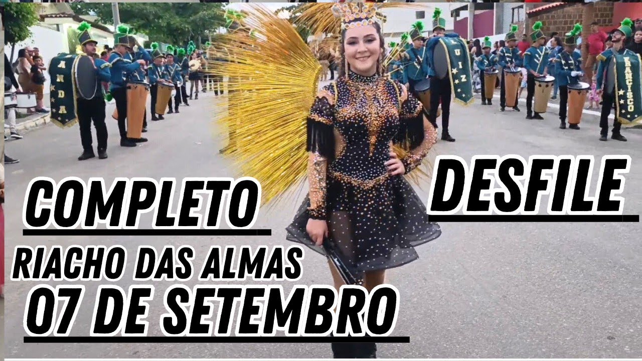 Desfile de 7 de setembro de riacho das almas pe