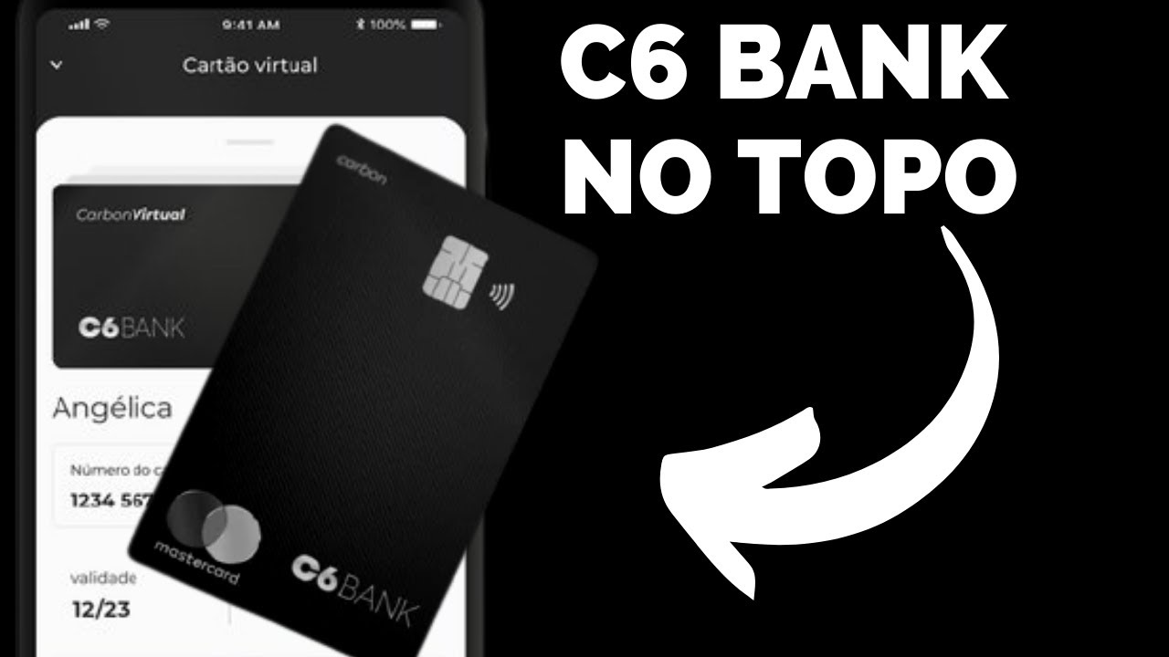 💳C6 O BANCO DIGITAL QUE OFERECE O CART&Atilde;O DE CR&Eacute;DITO MASTERCARD EST&Aacute; EM PRIMEIRO LUGAR