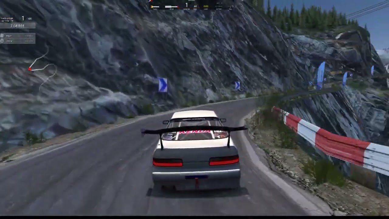 Assetto Corsa nissan silvia s13 luke v comp lakeside 2025 02 14