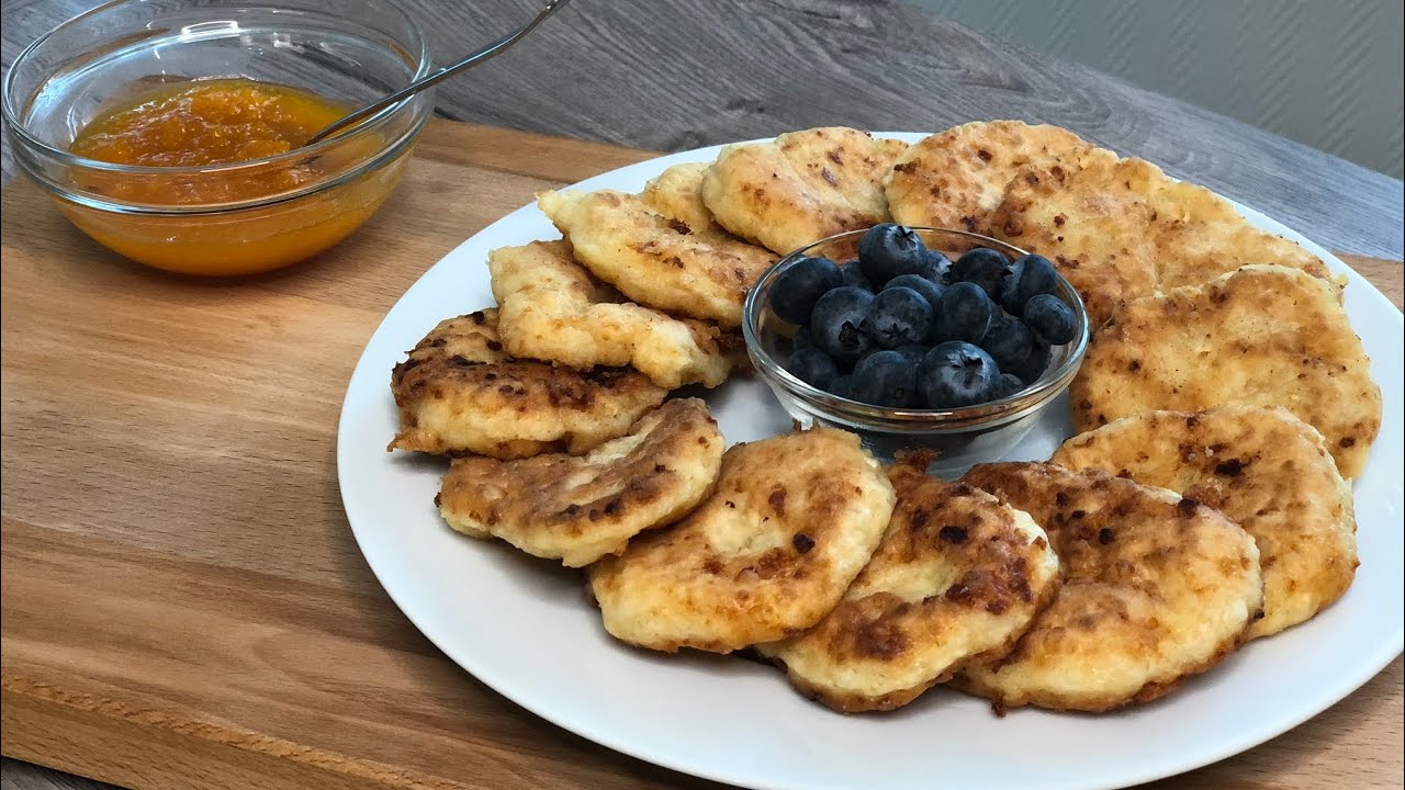 Frischkäse Pfannkuchen /Sirniki / Russisches Frühstück /lecker lecker 😋