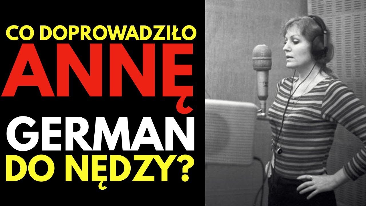 SZOKUJĄCY LOS Anny German — co doprowadziło piosenkarkę do nędzy?
