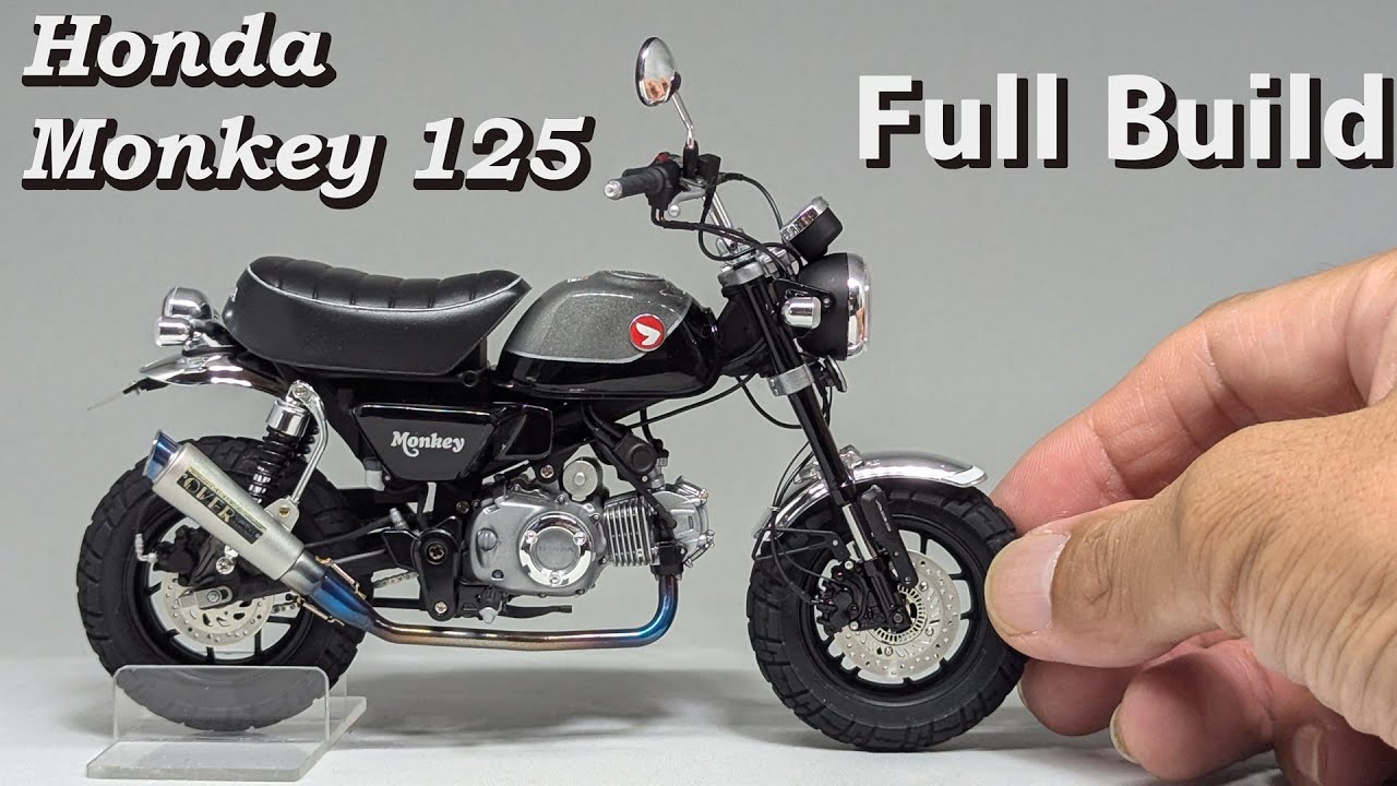 Full Build 1/12 Honda Monkey125 Custom