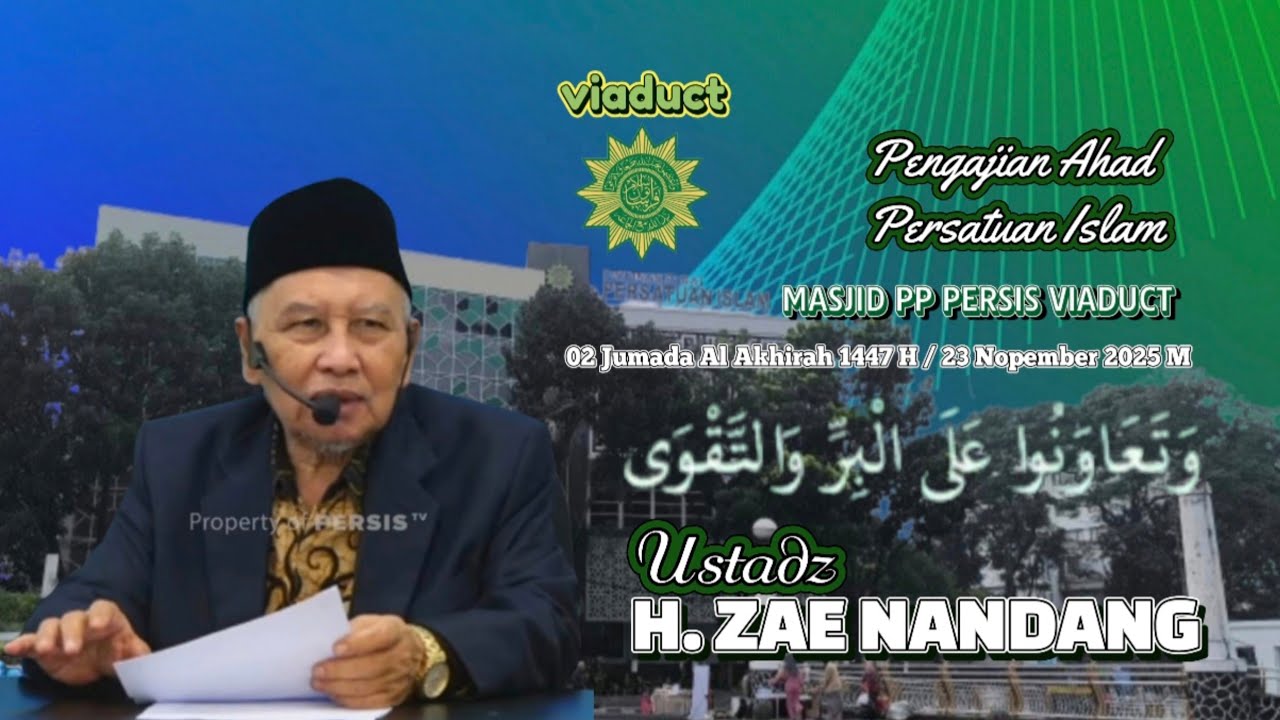 Ustadz H. Zae Nandang || dan Tolong-menolonglah Kamu dalam Kebaikan dan Taqwa