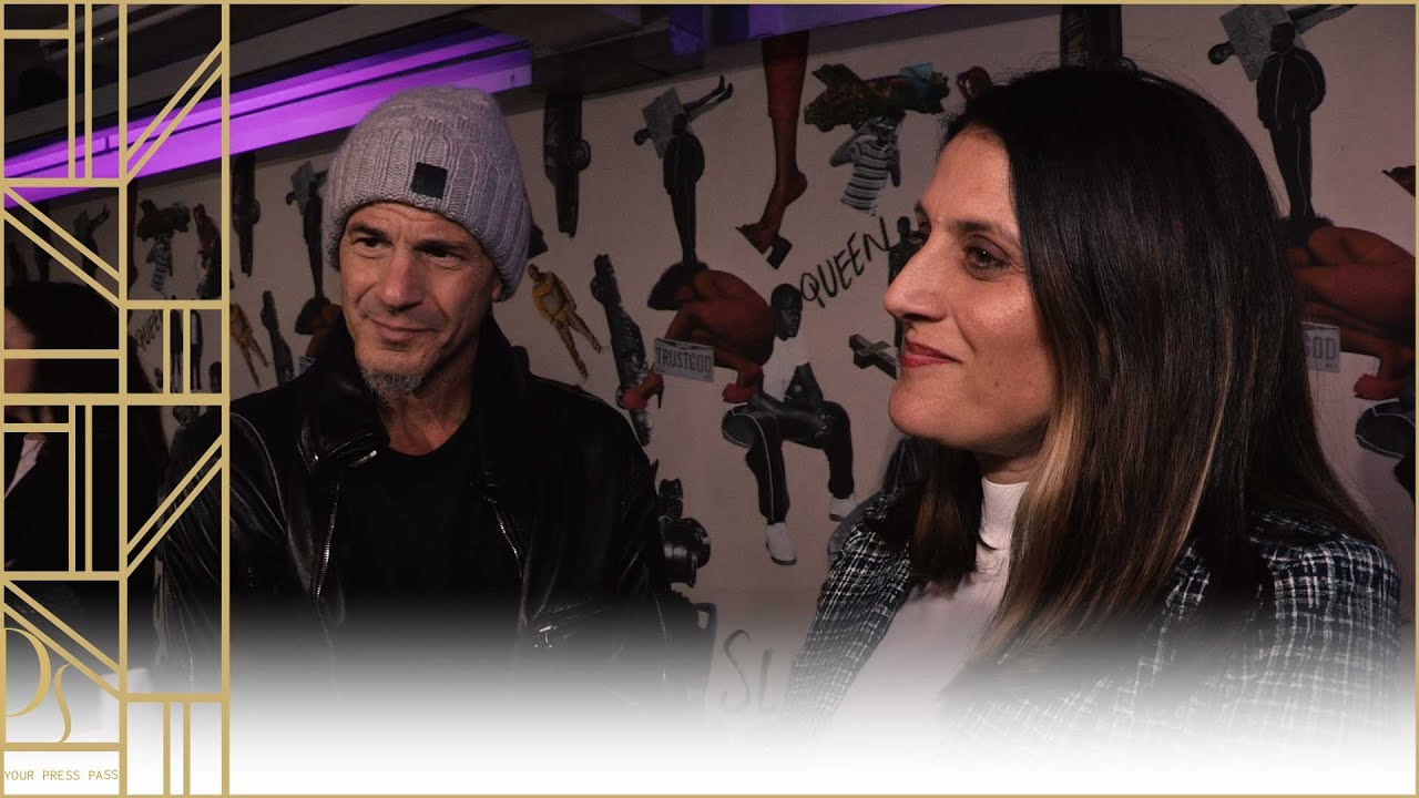 Pamela Abdy and Brad Weston - Queen & Slim &ndash; UK Premiere Interview