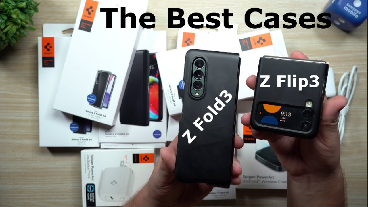 Galaxy Z Fold3 & Z Flip3 - The Best Cases & Power Accessories