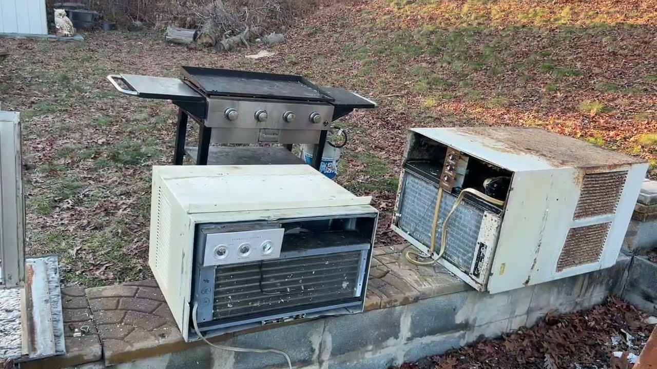 Сравнение уровня шума вентиляторов GM Frigidaire и Sears Coldspot. Два очень тихих винтажных конд...