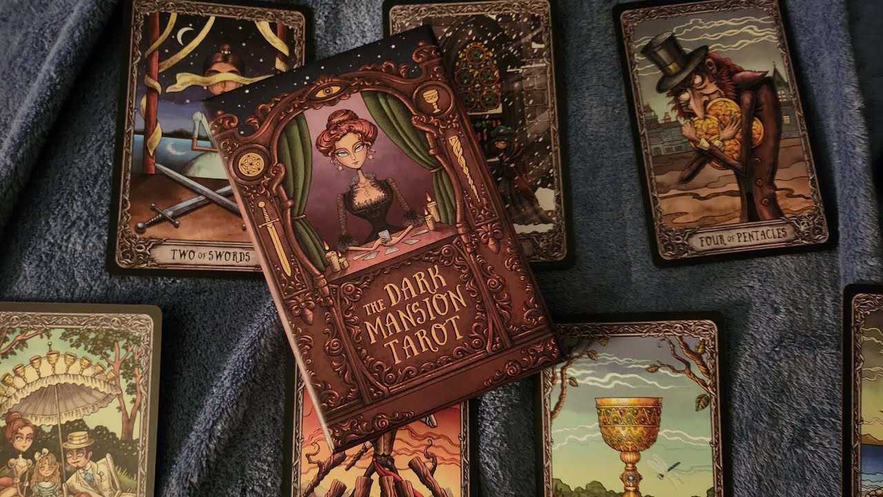 Unboxing ~ The Dark Mansion Tarot [Large Edition] ~  FINALLY