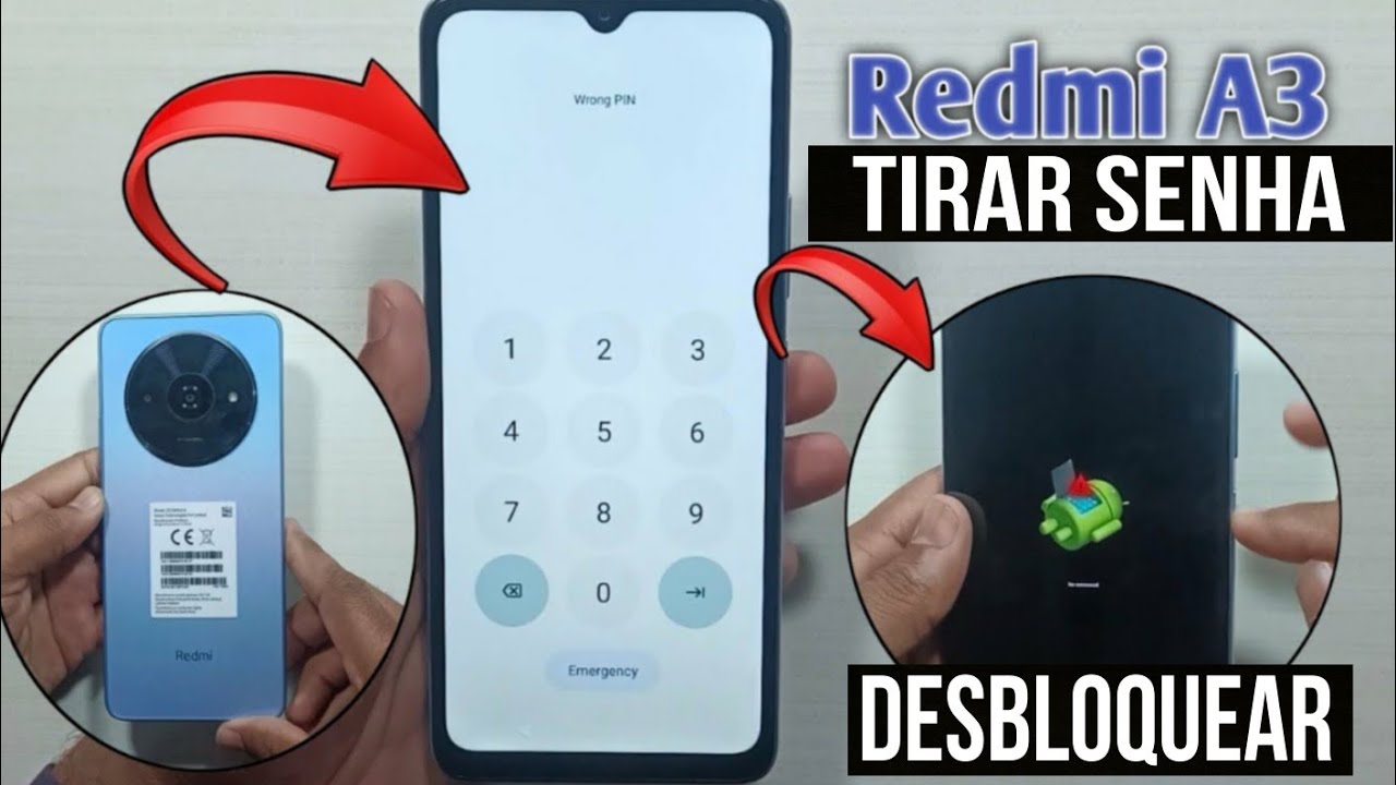 COMO FORMATAR XIAOMI REDMI A3, REDMI A3X, A3 PRO - HARD RESET - VOLTAR COM CONFIGURAÇÕES DE FÁBRICA