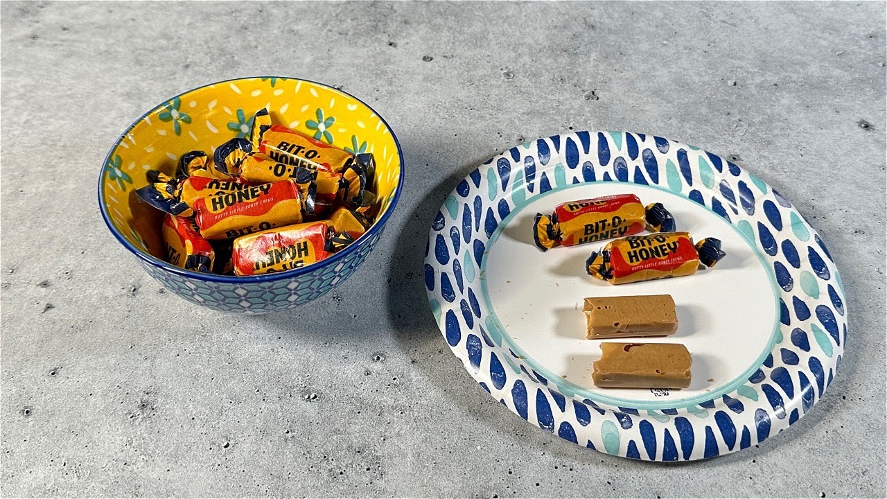 Bit O Honey Toffee Candy - 2 lbs Package - Approx 175 Pieces