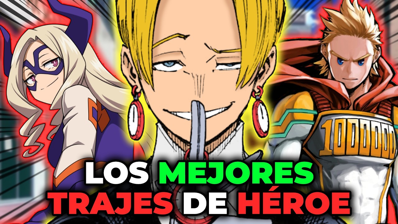 🔺 Top 10 TRAJES de HÉROES más ÉPICOS de BNHA 🔥 | Boku No Hero Academia 🚀