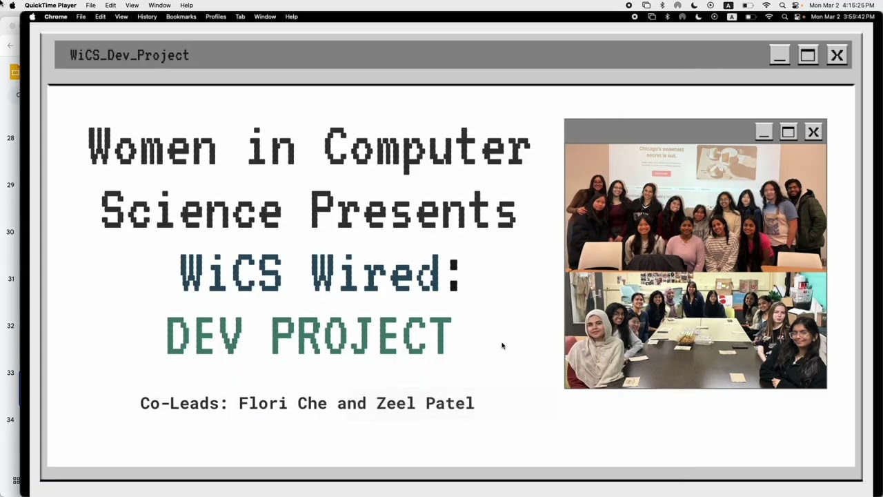 WiCS Dev Project: Meeting #3 (3-2-26)