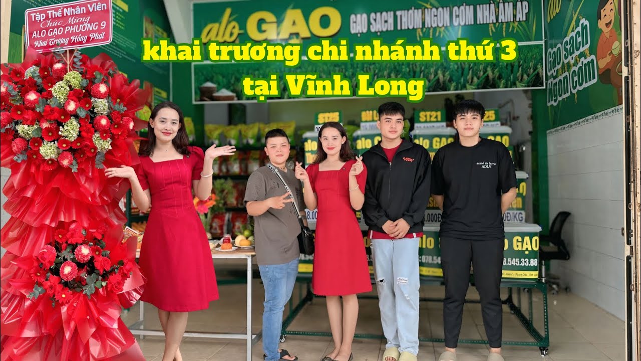 Thuỳ Kim Khiết khai trương cửa hàng alo GẠO thứ 3 tại Thành Phố Vĩnh Long và tiết lộ kế hoạch mới