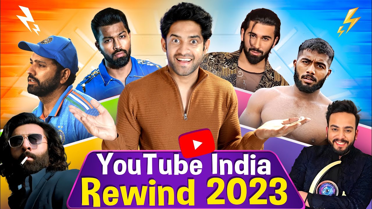 YOUTUBE INDIA REWIND 2023 FT ORRY & ANKIT BAIYANPURIYA