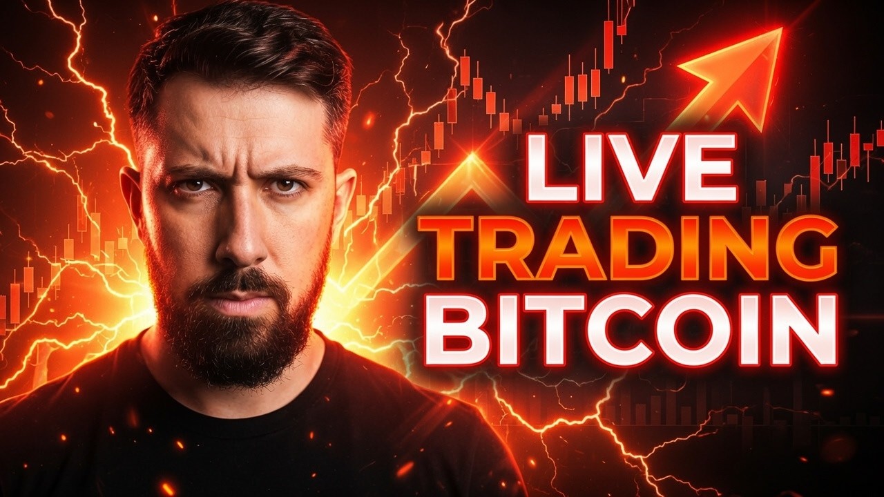 🔋LIVE BITCOIN TRADING 📉📈  Crypto and Market Analysis