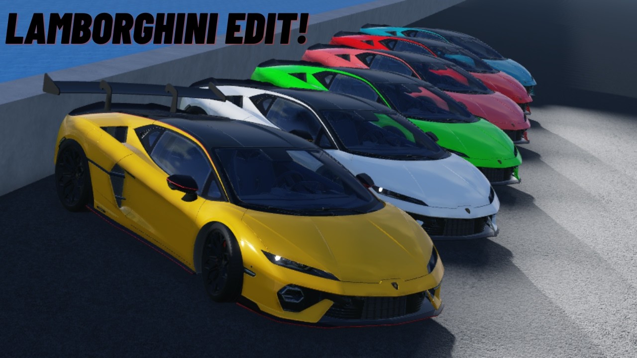 Crazy lamborghini Edit