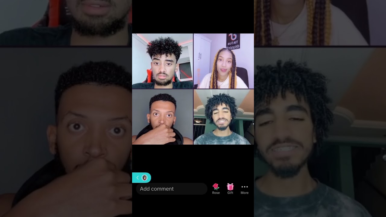 Janiy, jon daniel, isak and burik tiktok live (February 10)