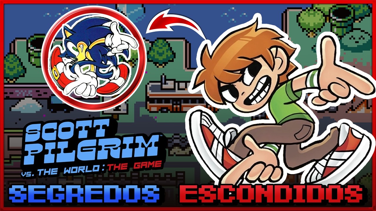 CURIOSIDADES e DETALHES QUE VOCÊ PERDEU em Scott Pilgrim Vs. The World: The Game!