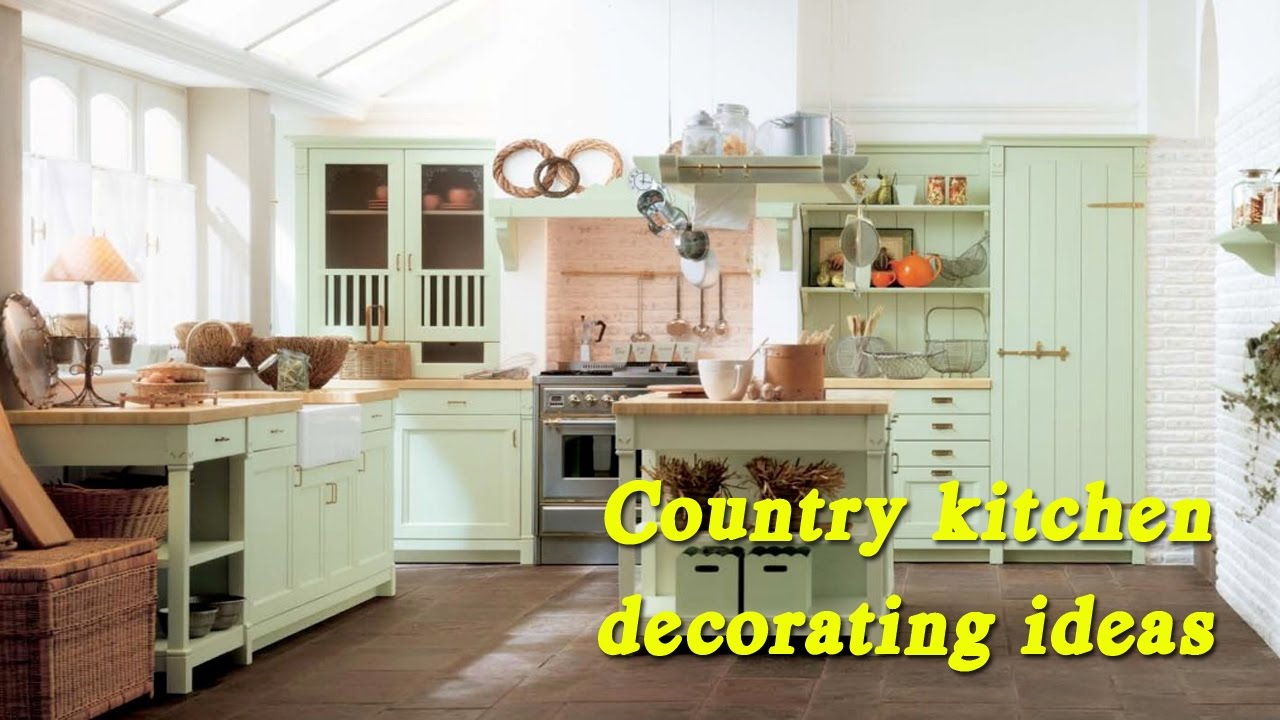 Country Kitchen Decorating Ideas - Vintage Kitchen Decorating Ideas, Retro Kitchen Design Ideas