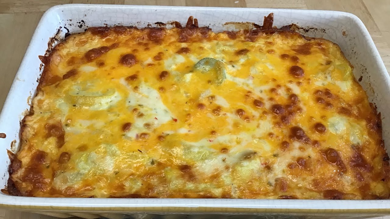 Вкусная запеканка из кабачков, с низким содержанием углеводов, без сахара (без глютена)