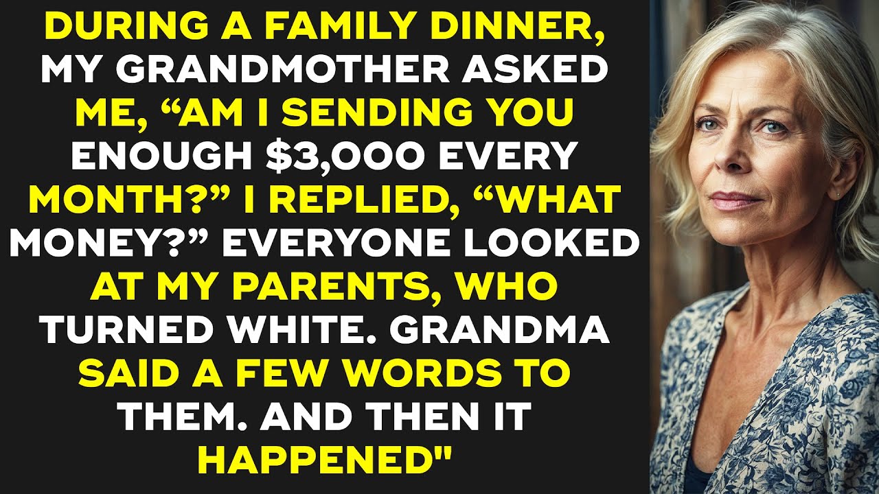 My Parents Stole The Money That My Grandmother Regularly Sent Me