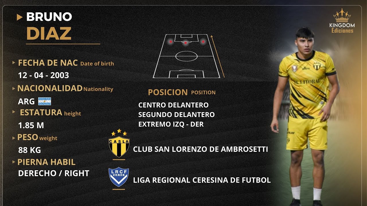 Bruno Diaz // Centro Delantero 2025