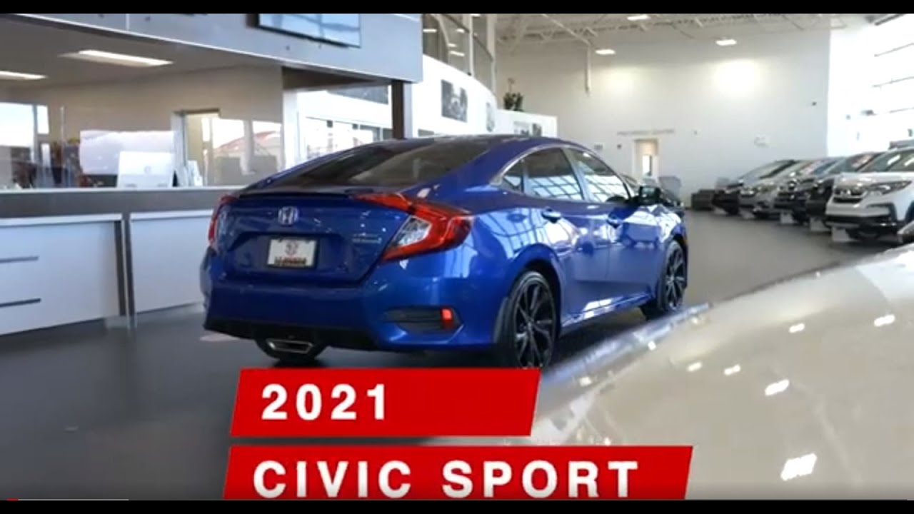 2021 Honda Civic Sport Review // T&T Honda Calgary