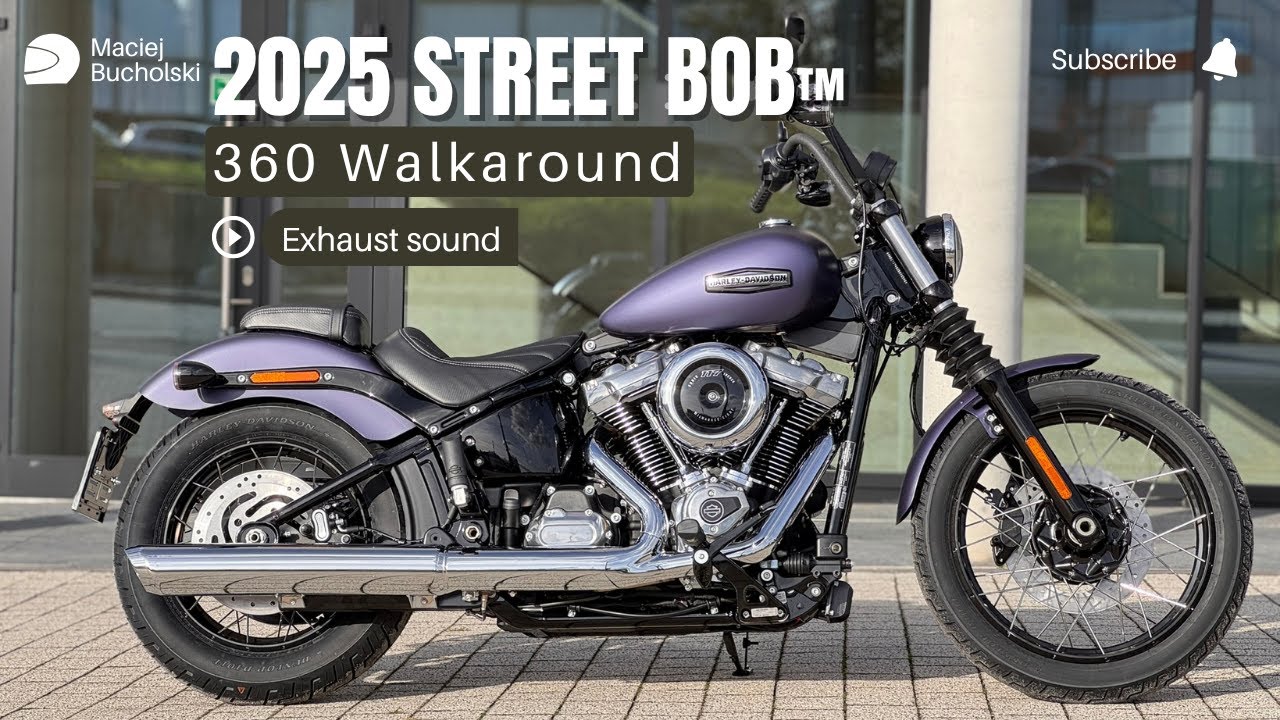 2025 Harley-Davidson STREET BOB&trade; Purple Abyss Denim