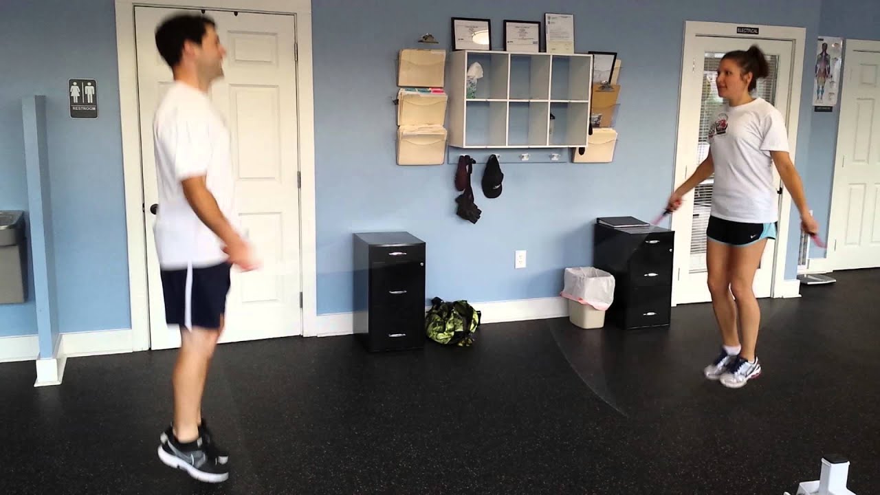 Dustin and Nicole Jump Rope