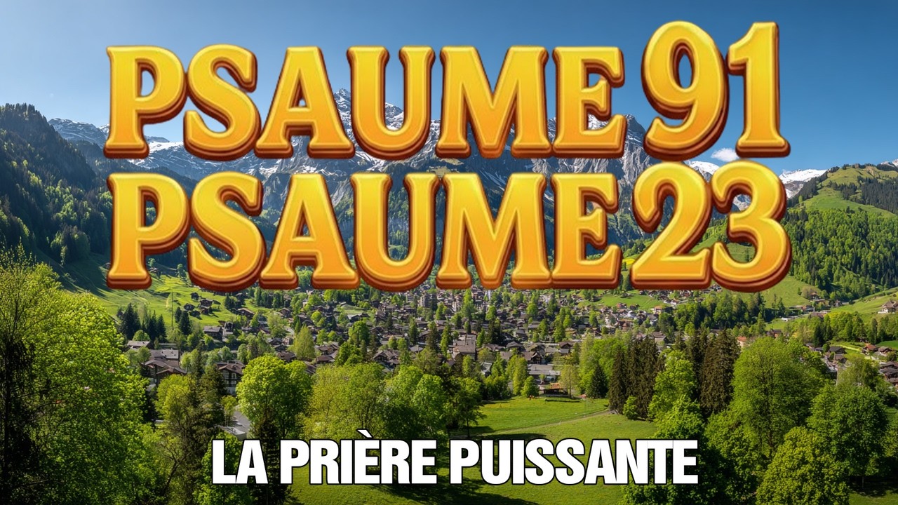 PRIÈRES POUR LE 18 MARS PSAUME 91 ET PSAUME 23 : DEUX DES PRIÈRES LES PLUS PUISSANTES DE LA BIBLE 🙏