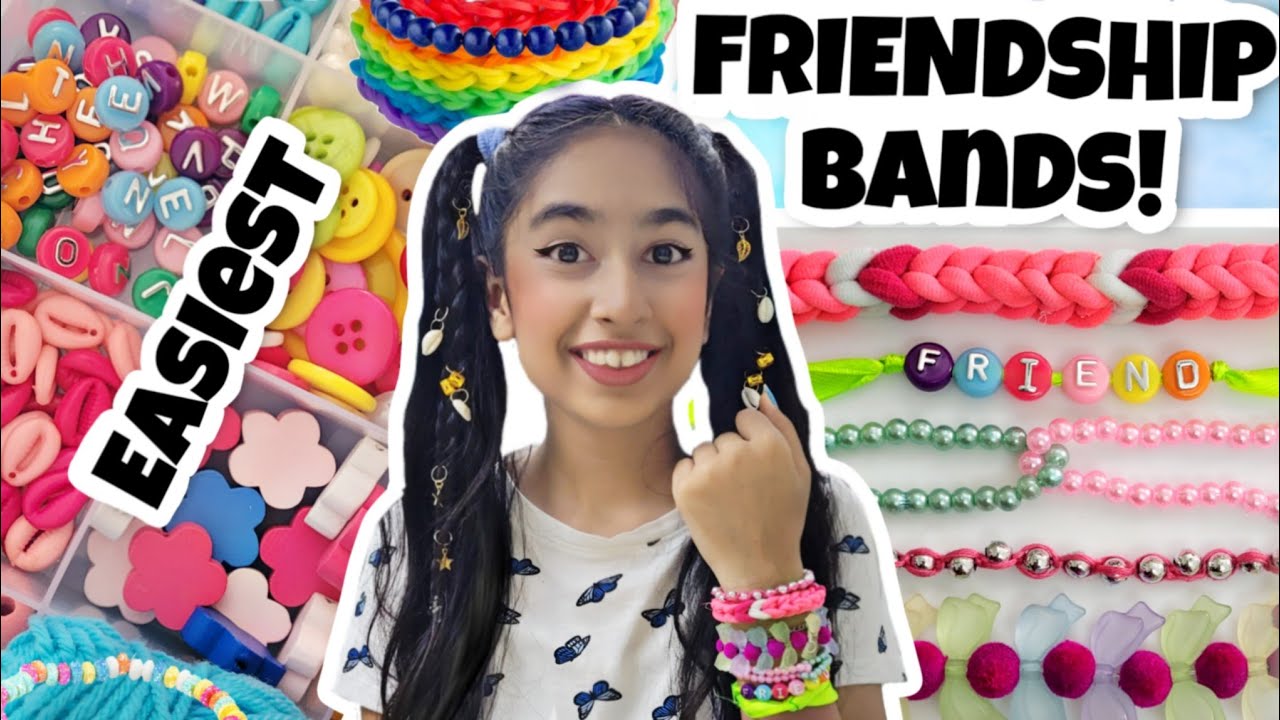 Easiest DIY Friendship Bands!!!🎀🤩🦋 | Riya's Amazing World