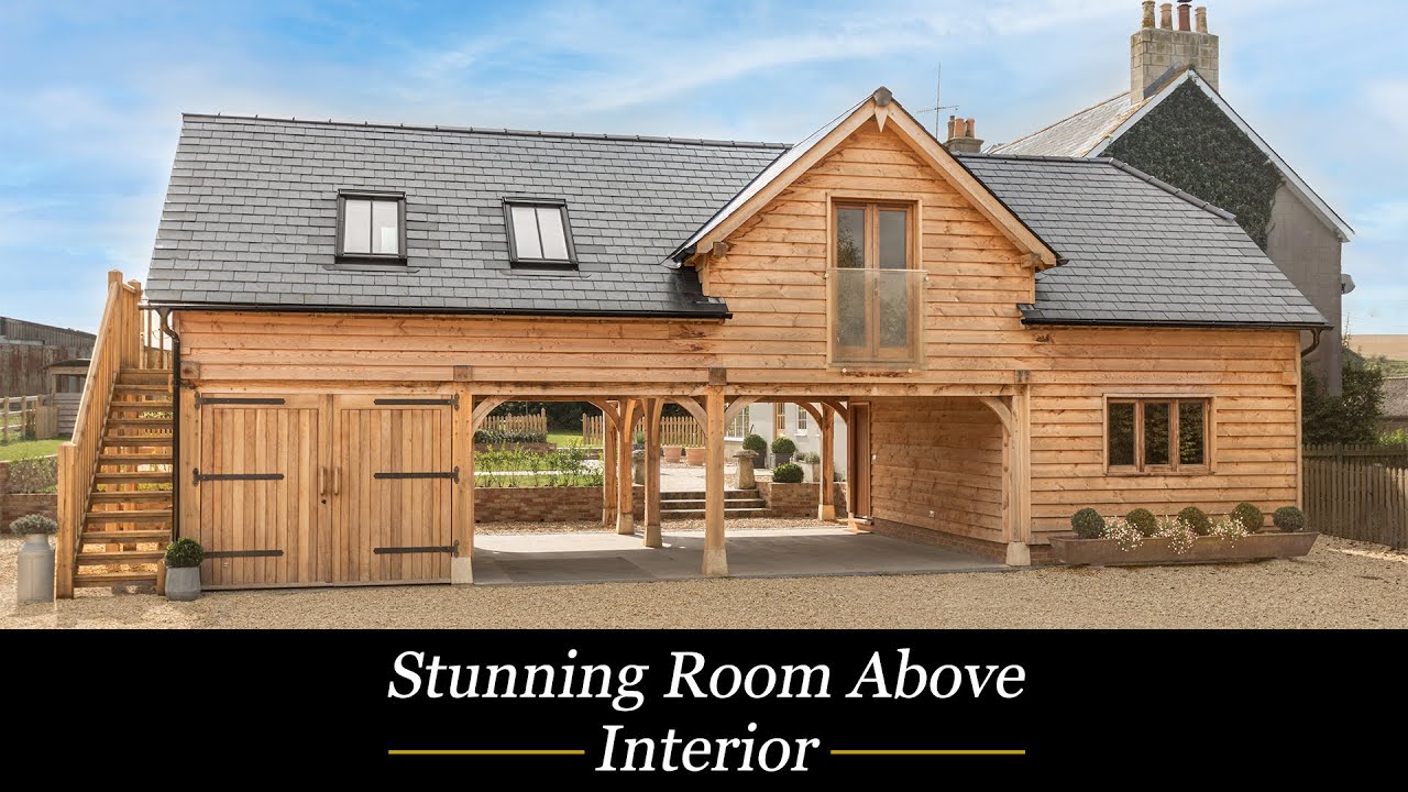 Building An Oak Garage With Room Above