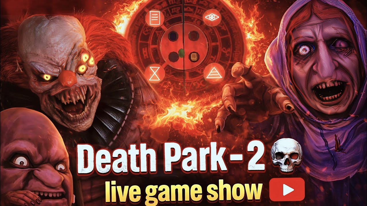 Death Park – 2 ☠️ | Scariest LIVE Game Show 😱 Horror Gameplay