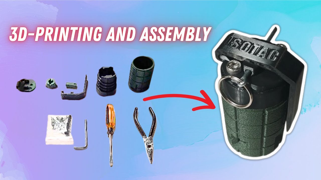 ThunderStrike Impact Airsoft Grenade 3D-Printing and Assembly Guide | Full Guide