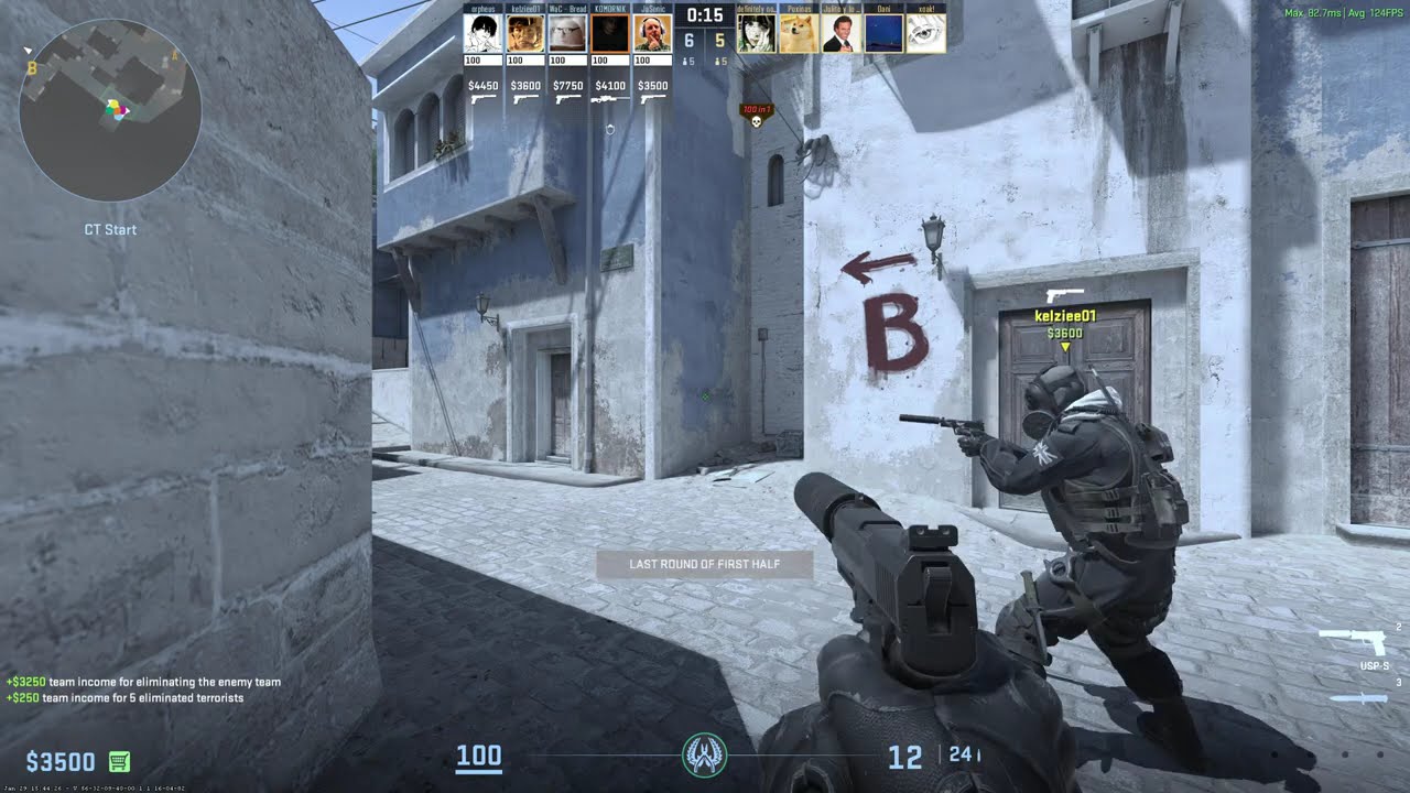 Counter Strike 2: Competitive Gameplay (No Commentary)