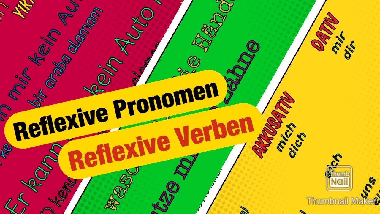 #25 REFLEXIVE PRONOMEN / REFLEXIVE VERBEN