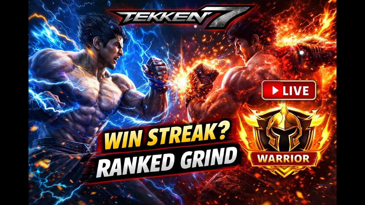 Clutch or Lose? 😈 TEKKEN 7 Ranked LIVE | Road to Warrior