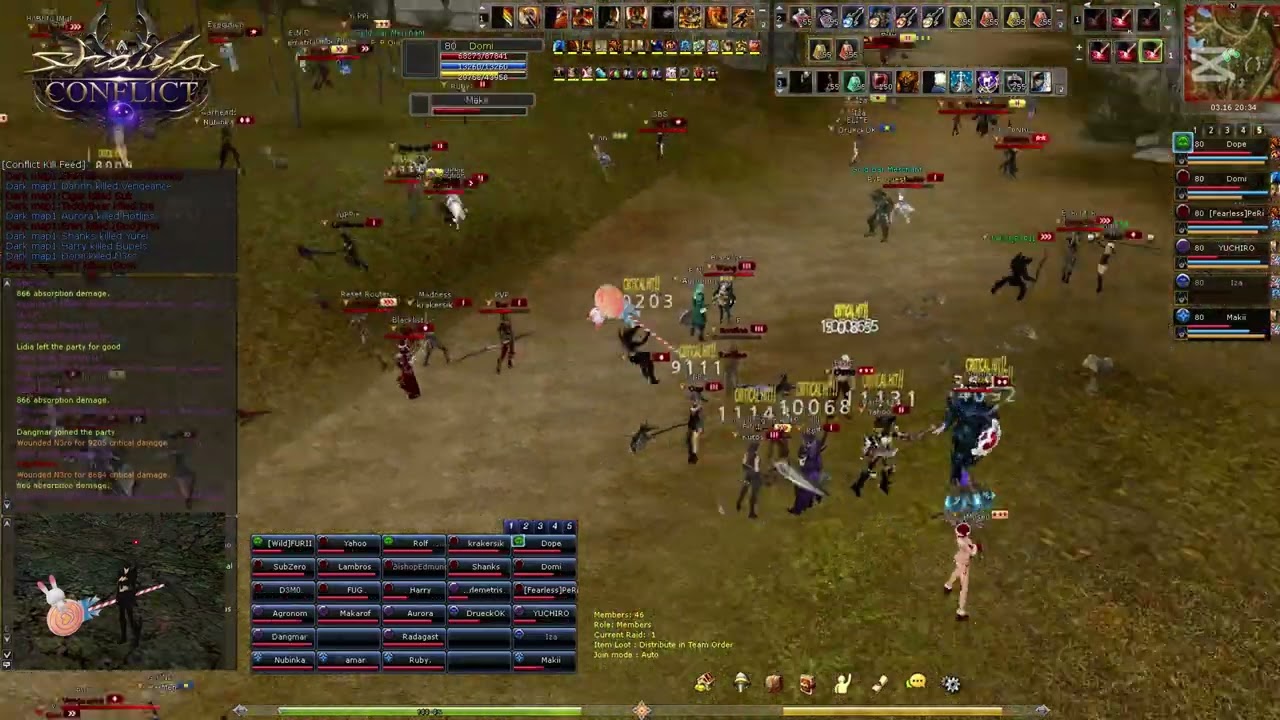 Shaiya Conflict - Reike PvP Trio Q Oze Kuros