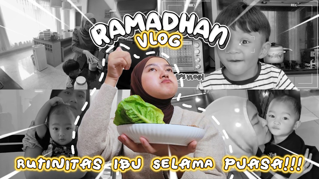 DAILY VLOG!!! BEGINI ADANYA RUTINITAS AKU SELAMA PUASA!!!
