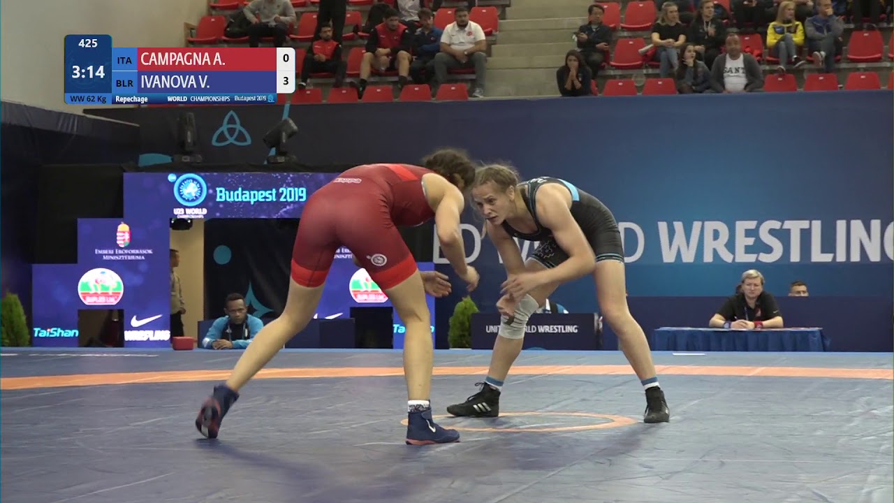Repechage WW - 62 kg: A. CAMPAGNA (ITA) v. V. IVANOVA (BLR)