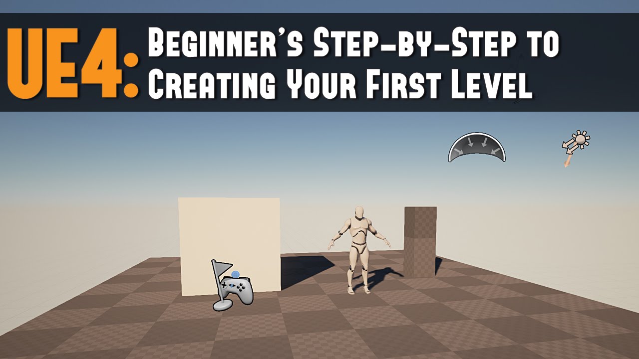 UE4: Пошаговое руководство для начинающих по созданию первого уровня/карты за 12 минут.