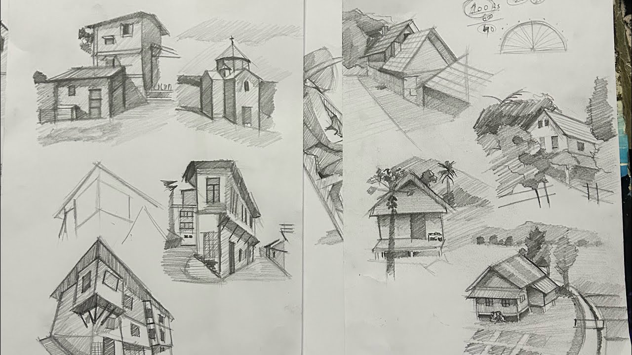 Learn pencil drawing, how to simplify object