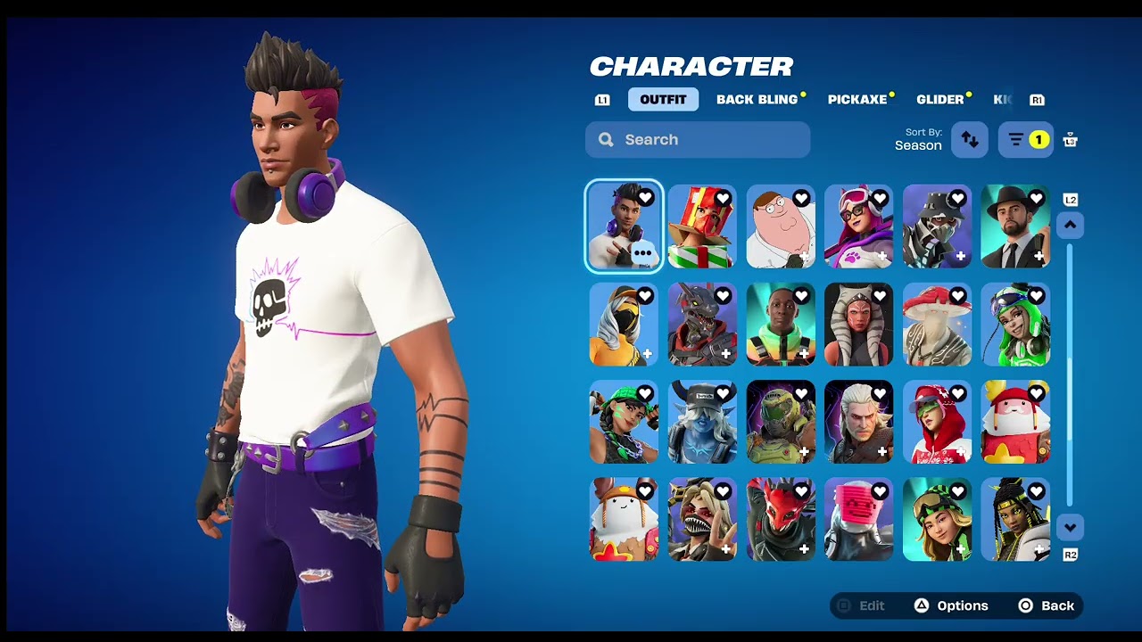 Fortnite Locker tour 😮😮😮 of my rare skins 2026 @Ashtvn 