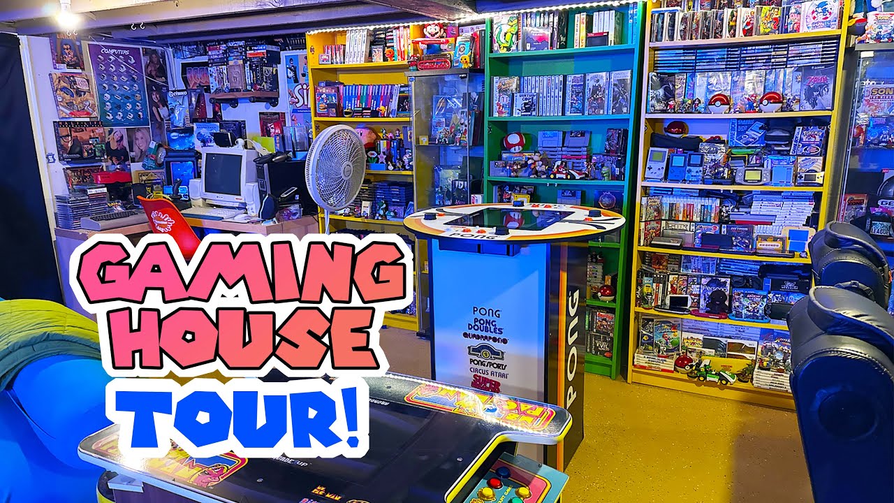Entire House Converted into GAMERS Paradise!