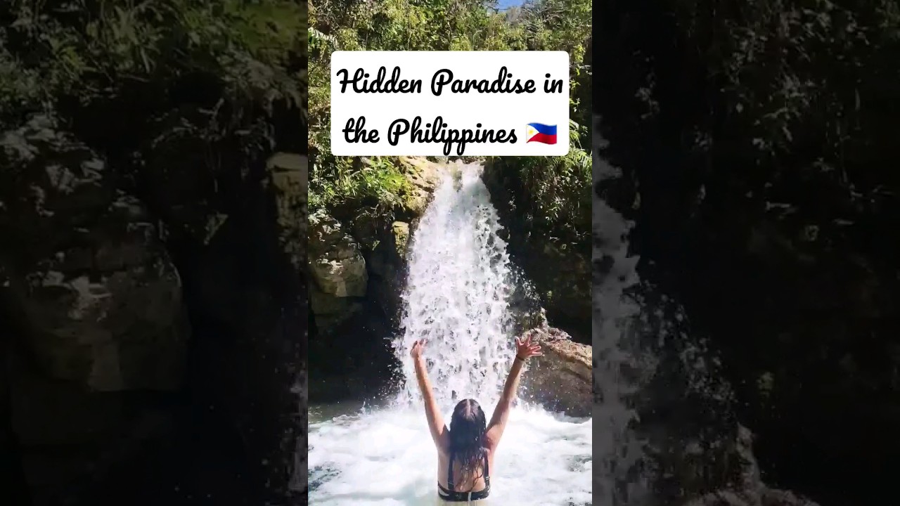 FOUND HIDDEN PARADISE IN THE PHILIPPINES 🇵🇭❤️ #shorts #philippines