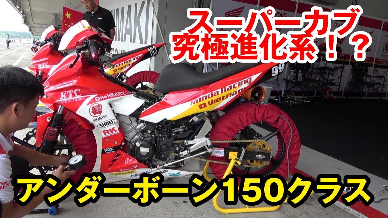スーパーカブの超進化系！？アジアのアンダーボーンクラス動画