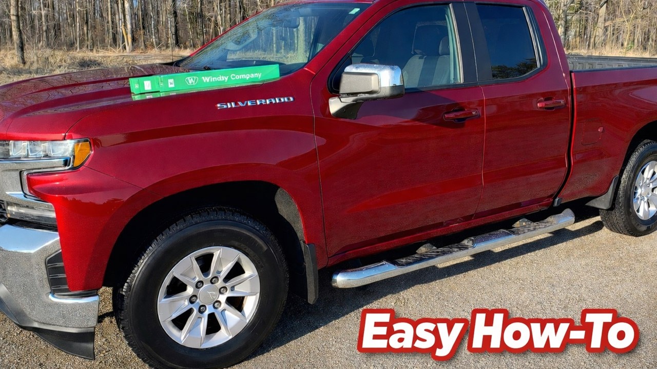 Chevy Silverado Windshield Wiper Change - 2020