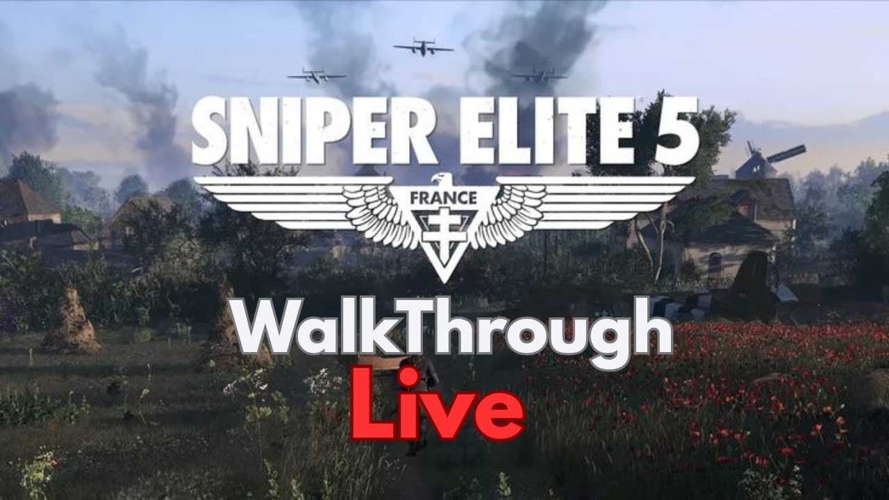 🔥 SNIPER ELITE 5 LIVE 🔥 | Silent Sniper Gameplay | Headshots Only 😱🎯