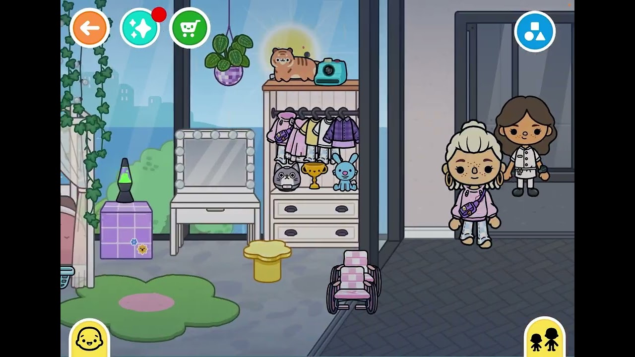 #tocaboca  The triplets first day of kindergarten 